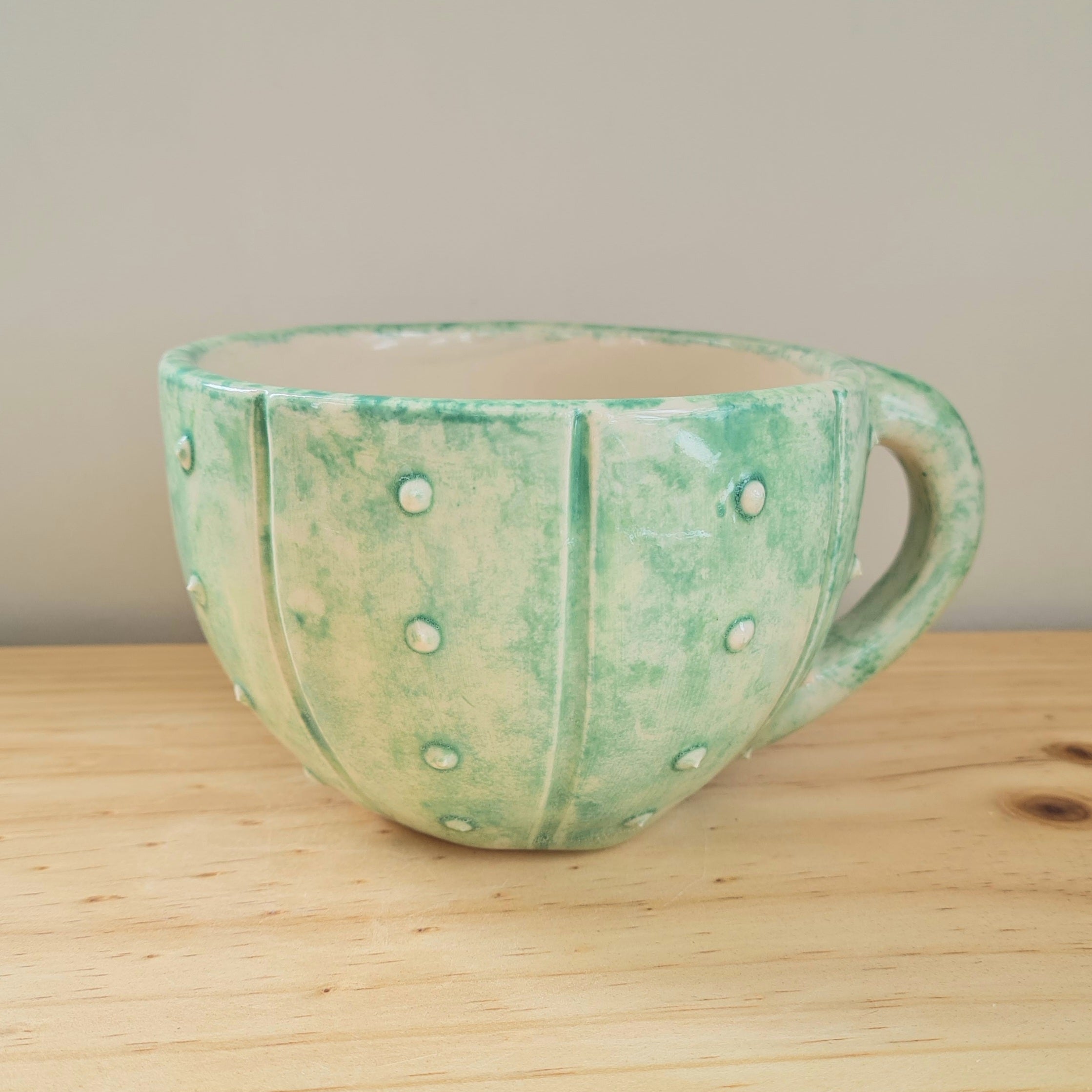 Taza Cactito con suaves espinas 🌵