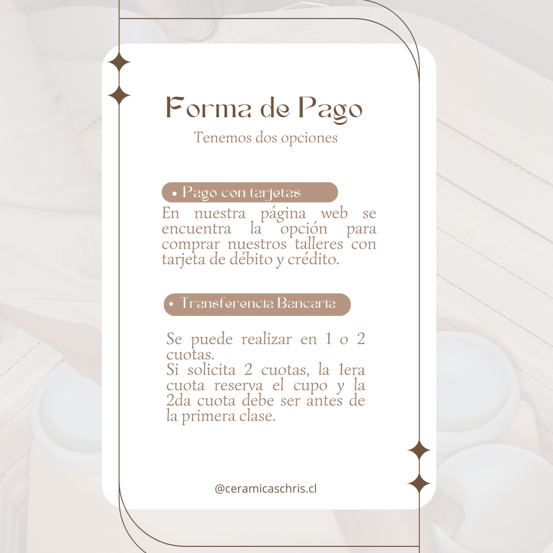 Clases Experimental Principiantes en Cerámica