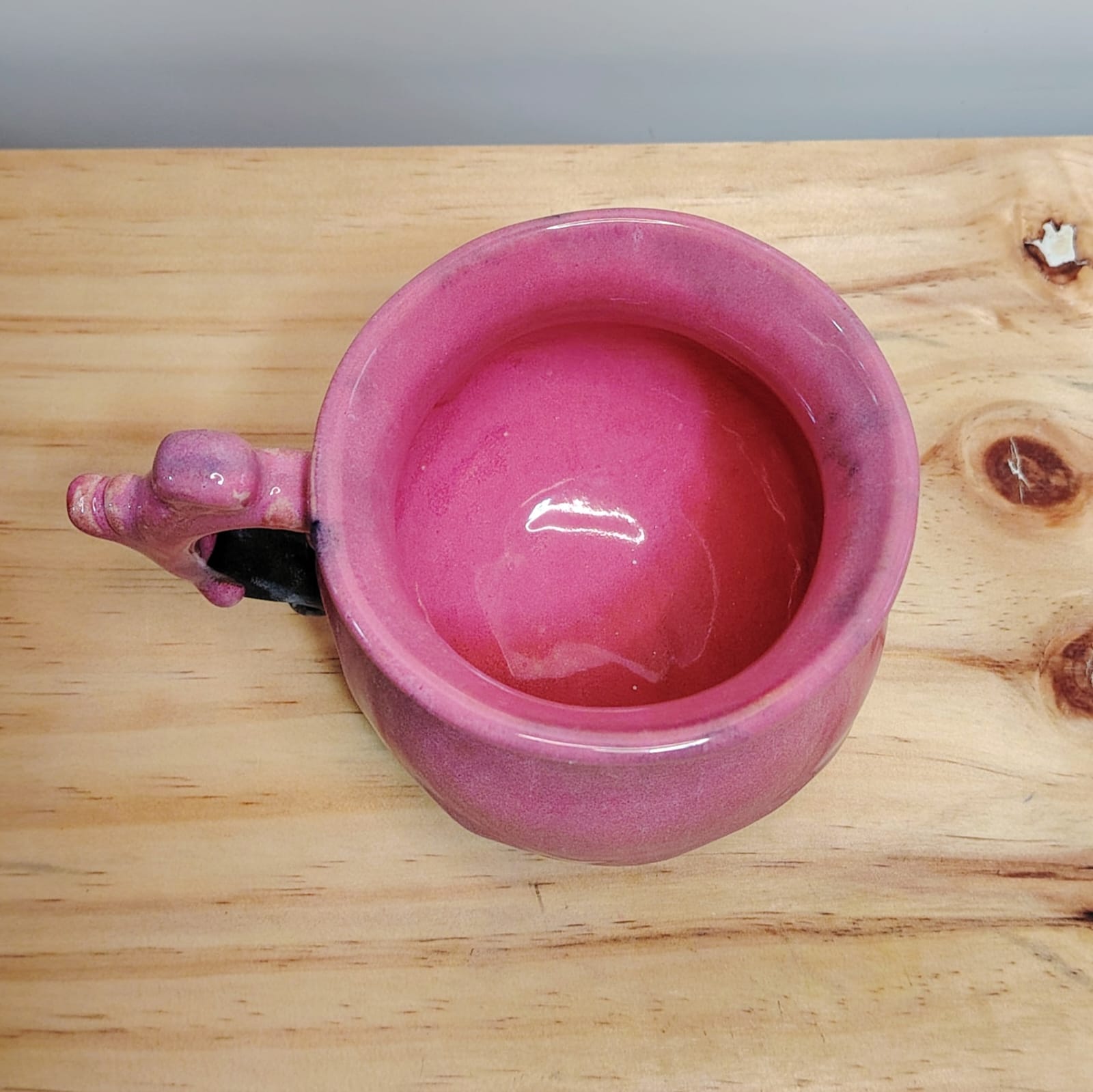 Caldero Bruja Chorreado Rosa