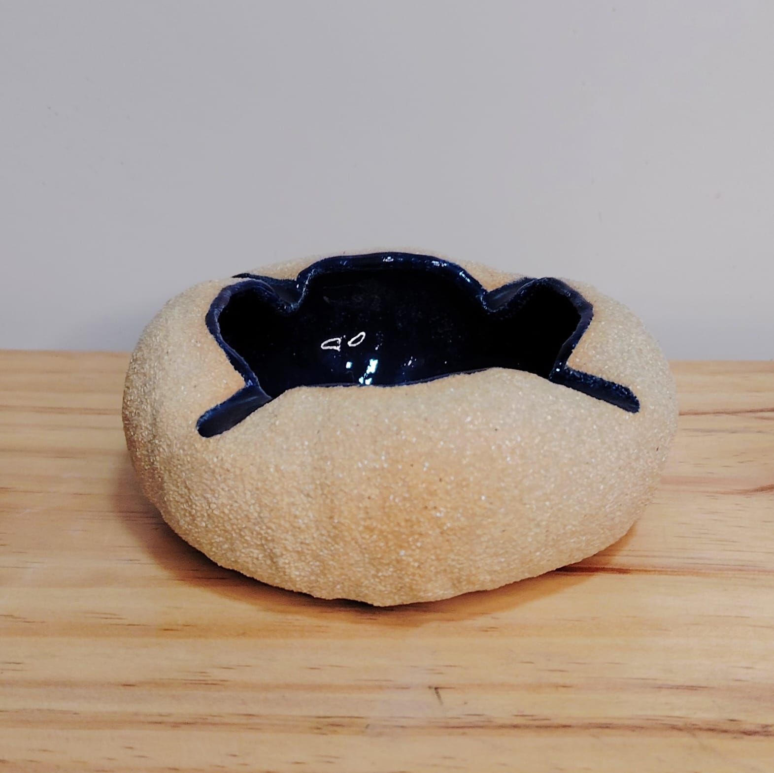 Cenicero de Cerámica Cobalto