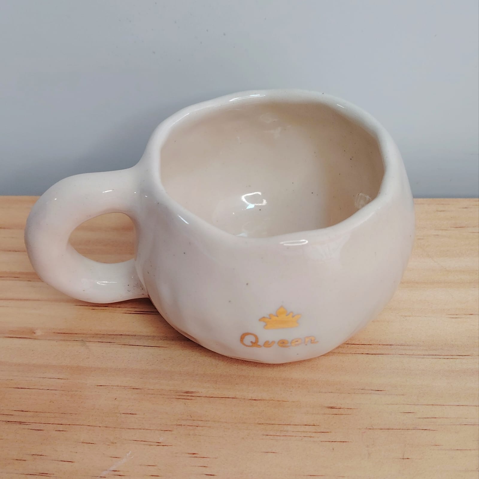 Taza Reina Queen Oro