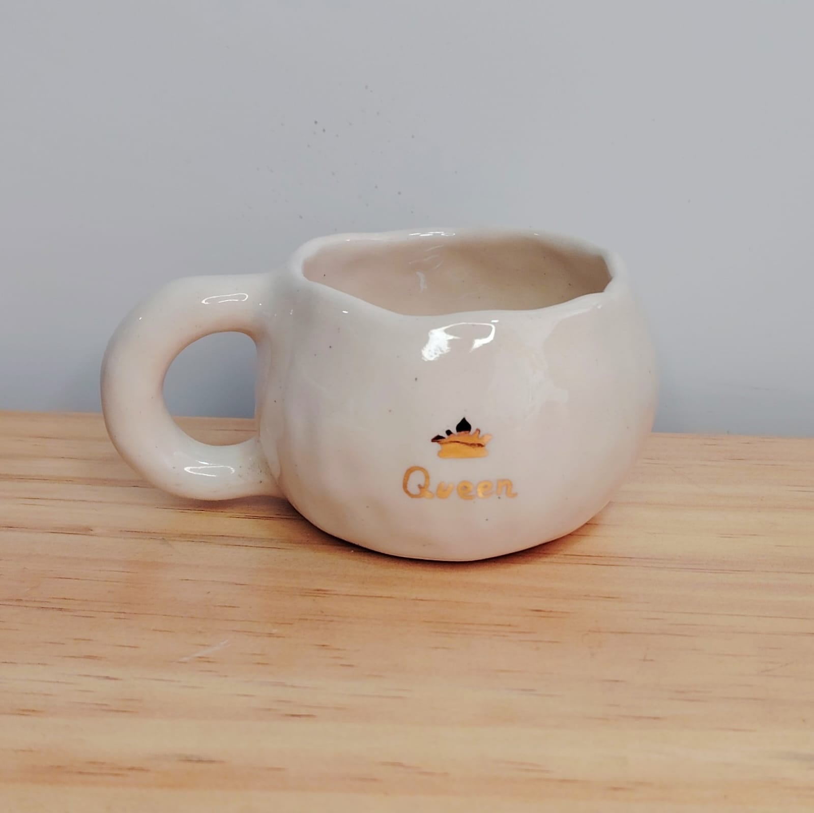 Taza Reina Queen Oro