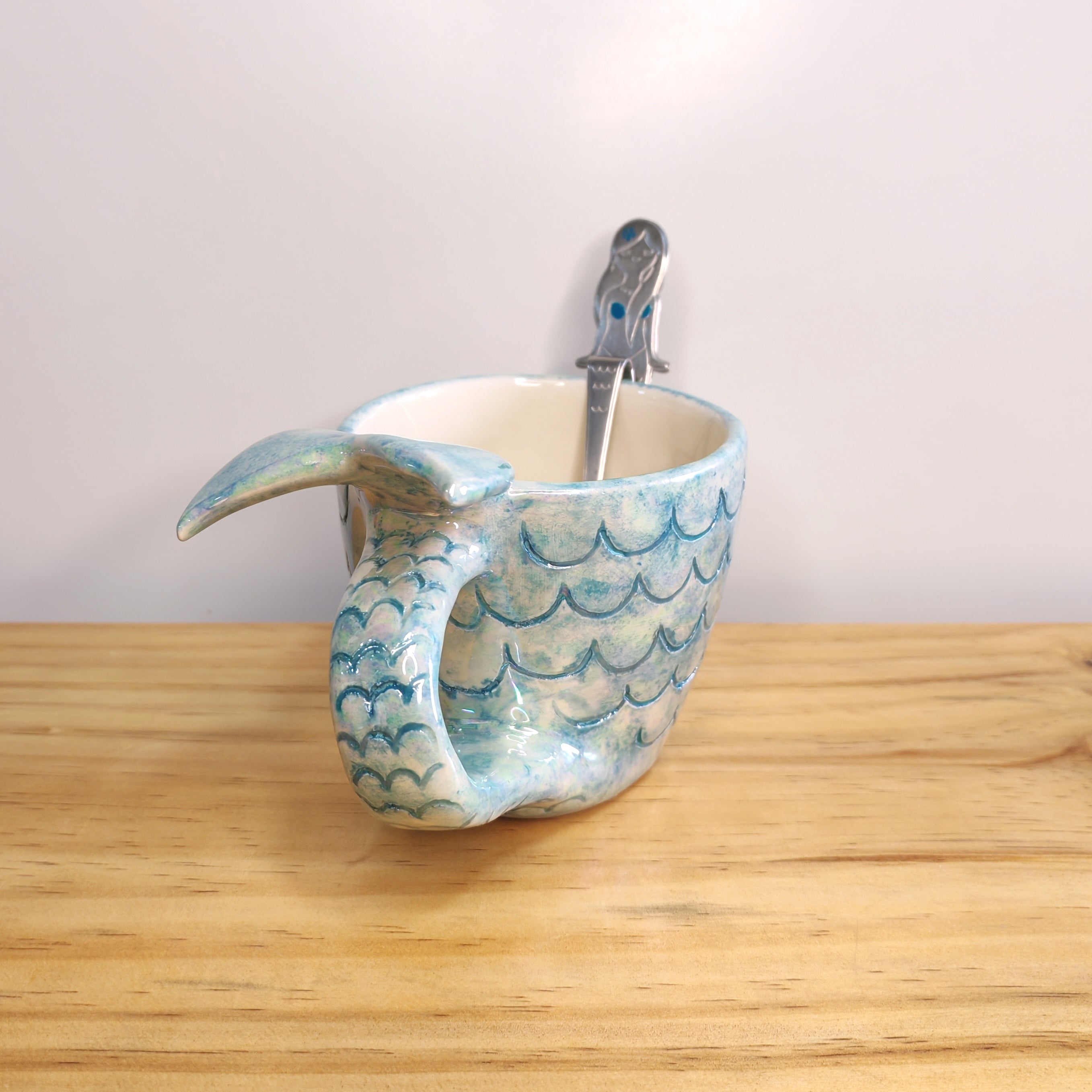 Taza Sirena con Nácar 350ml