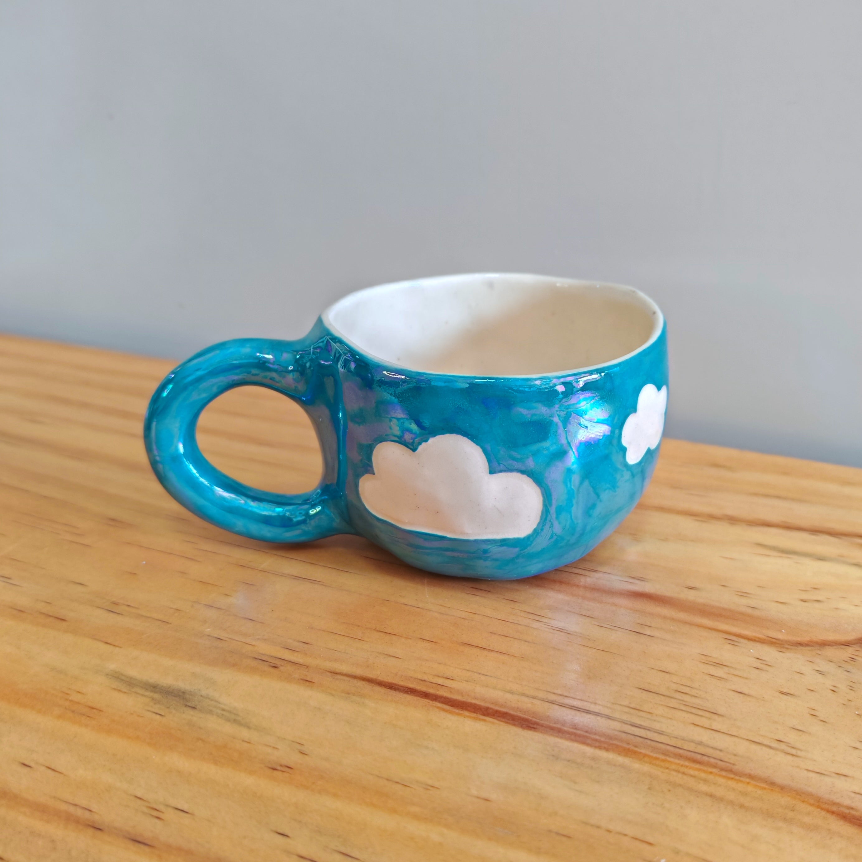 Tacita Celeste Nubes Nácar