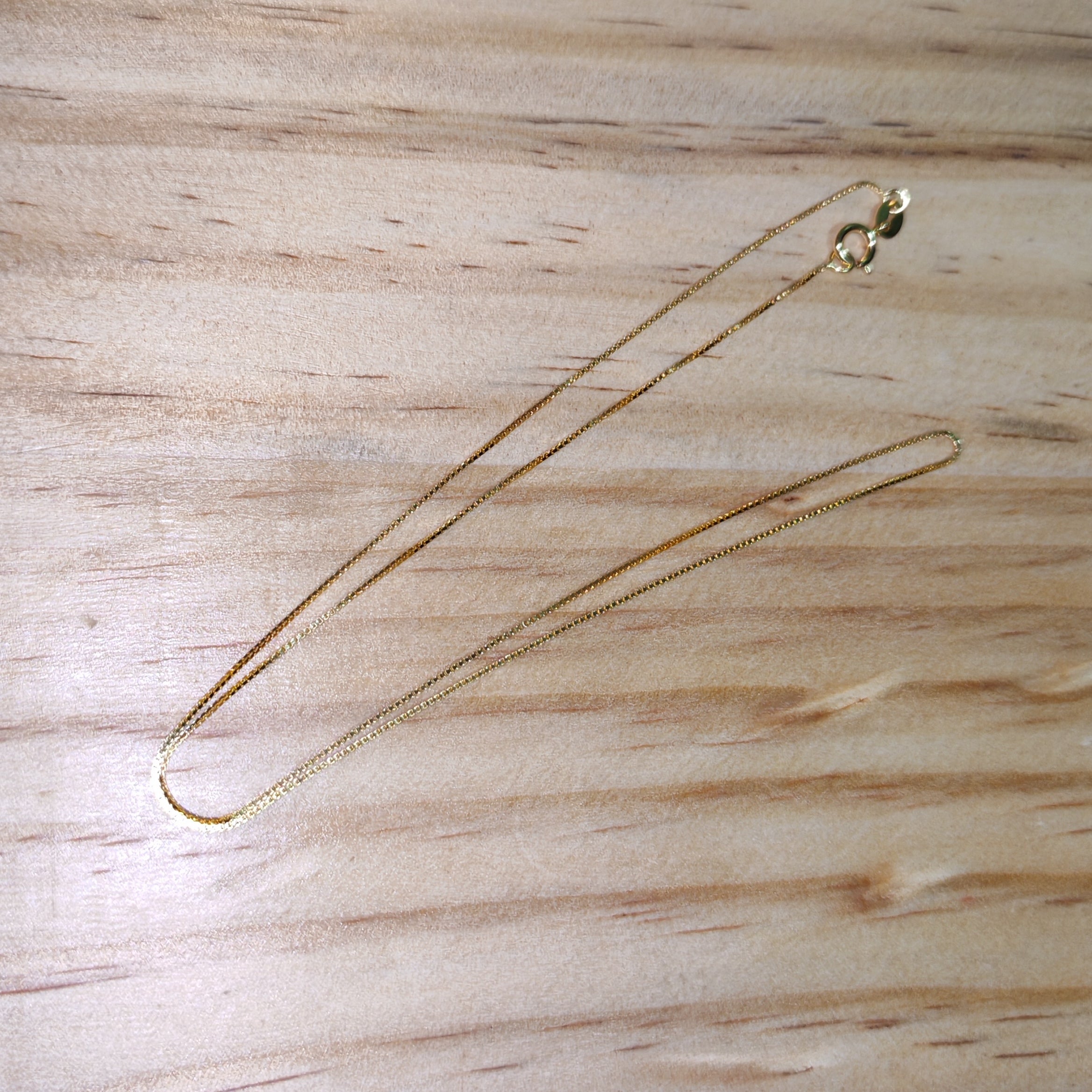 Collar Plata bañado en Oro