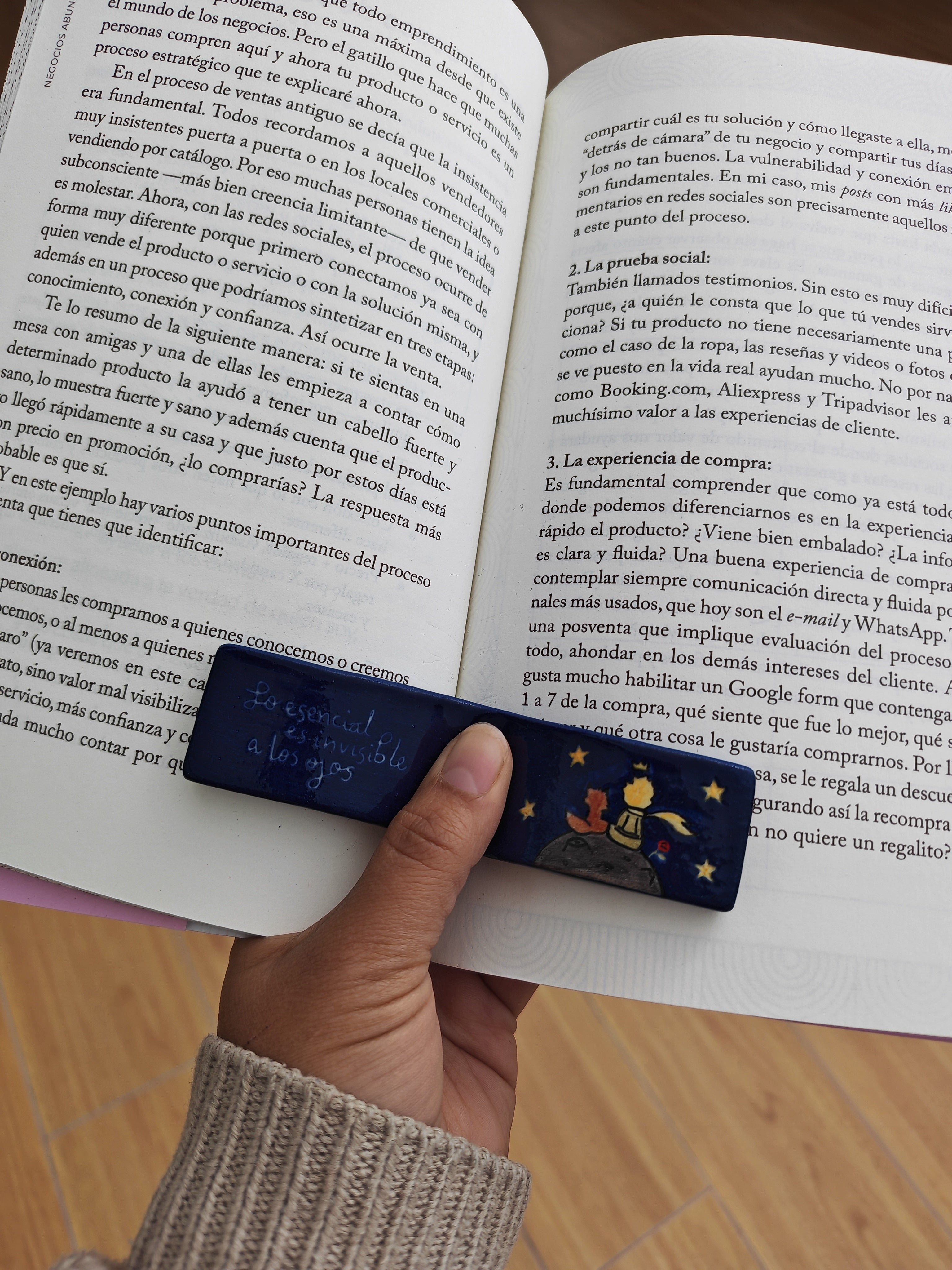 Anillo Separador de Hojas Principito ✨