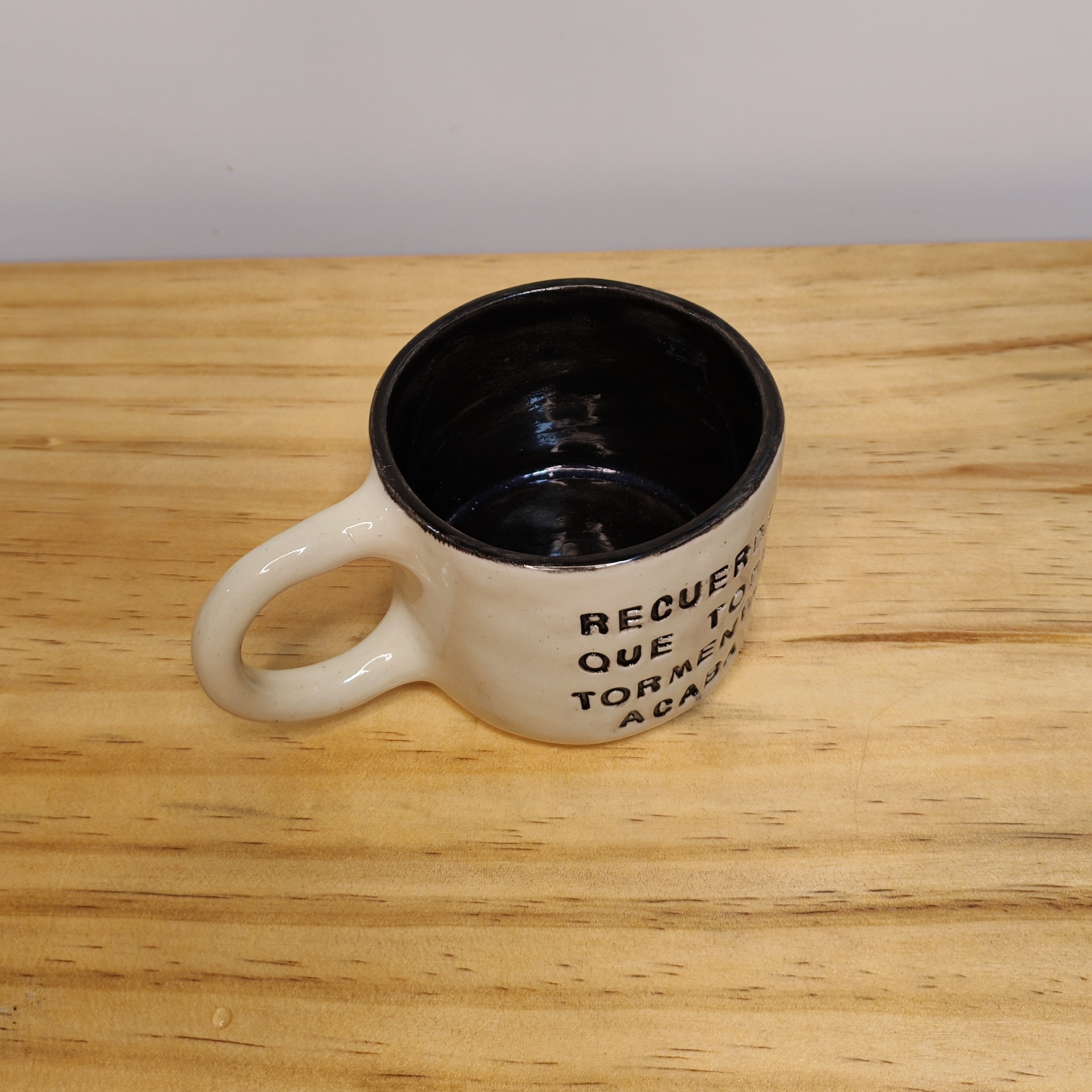 Taza "Recuerda que toda tormenta acaba"