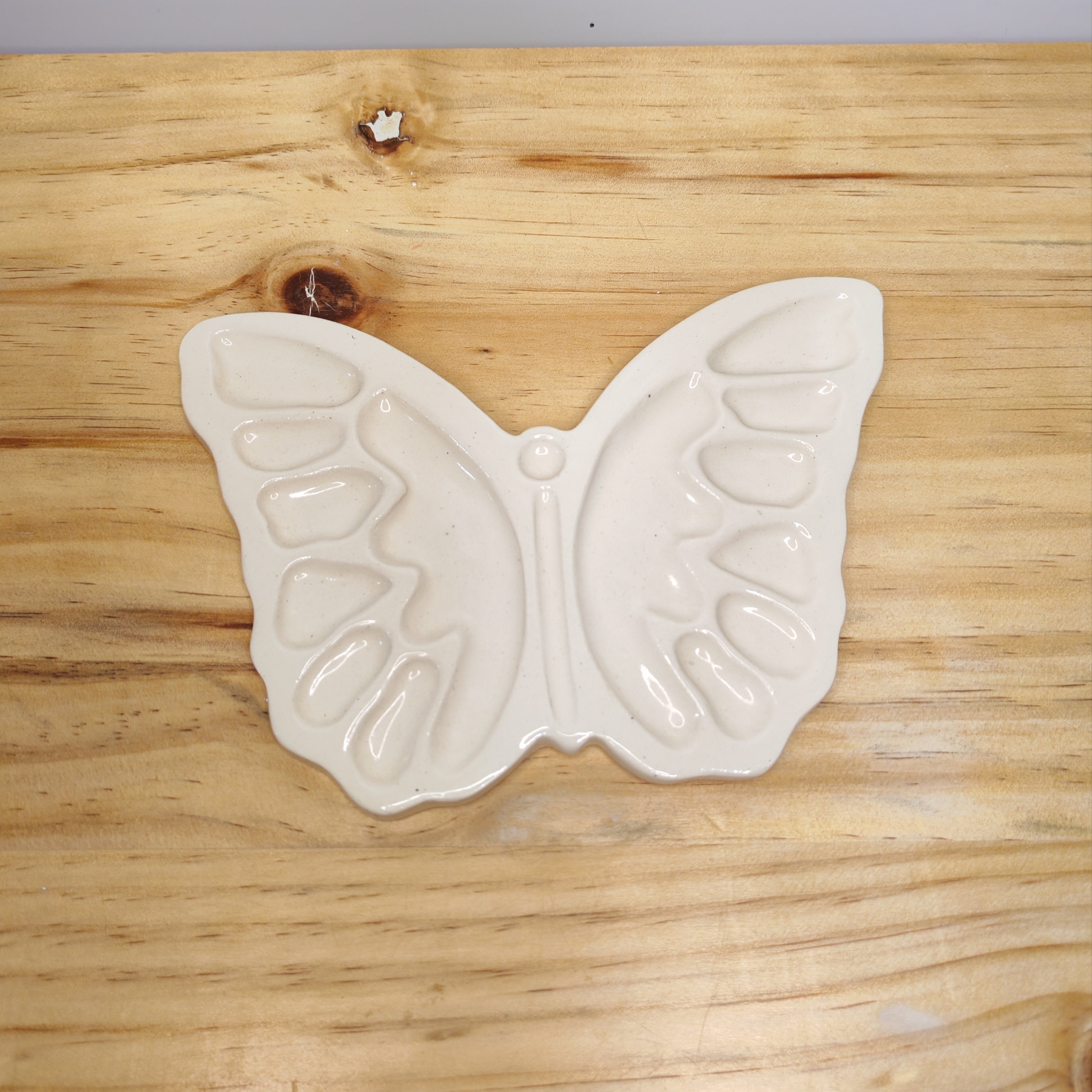 Paleta Mezcladora de Cerámica Mariposa