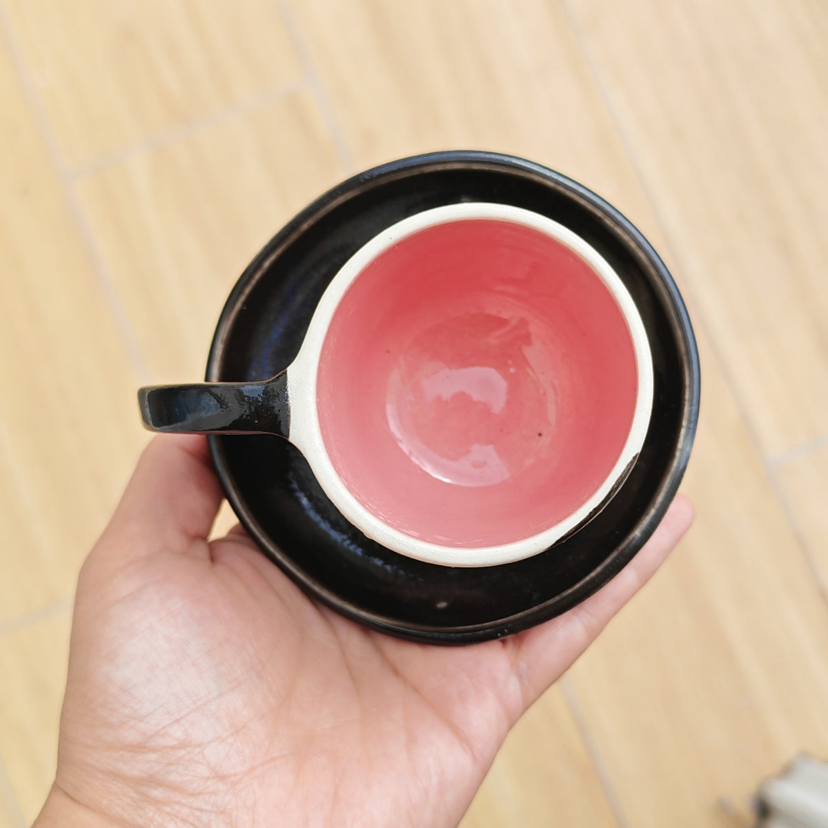 Taza Expreso Vaquita + plato