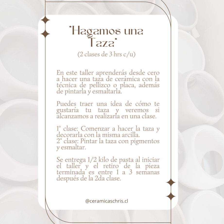 Taller “Hagamos una Taza”