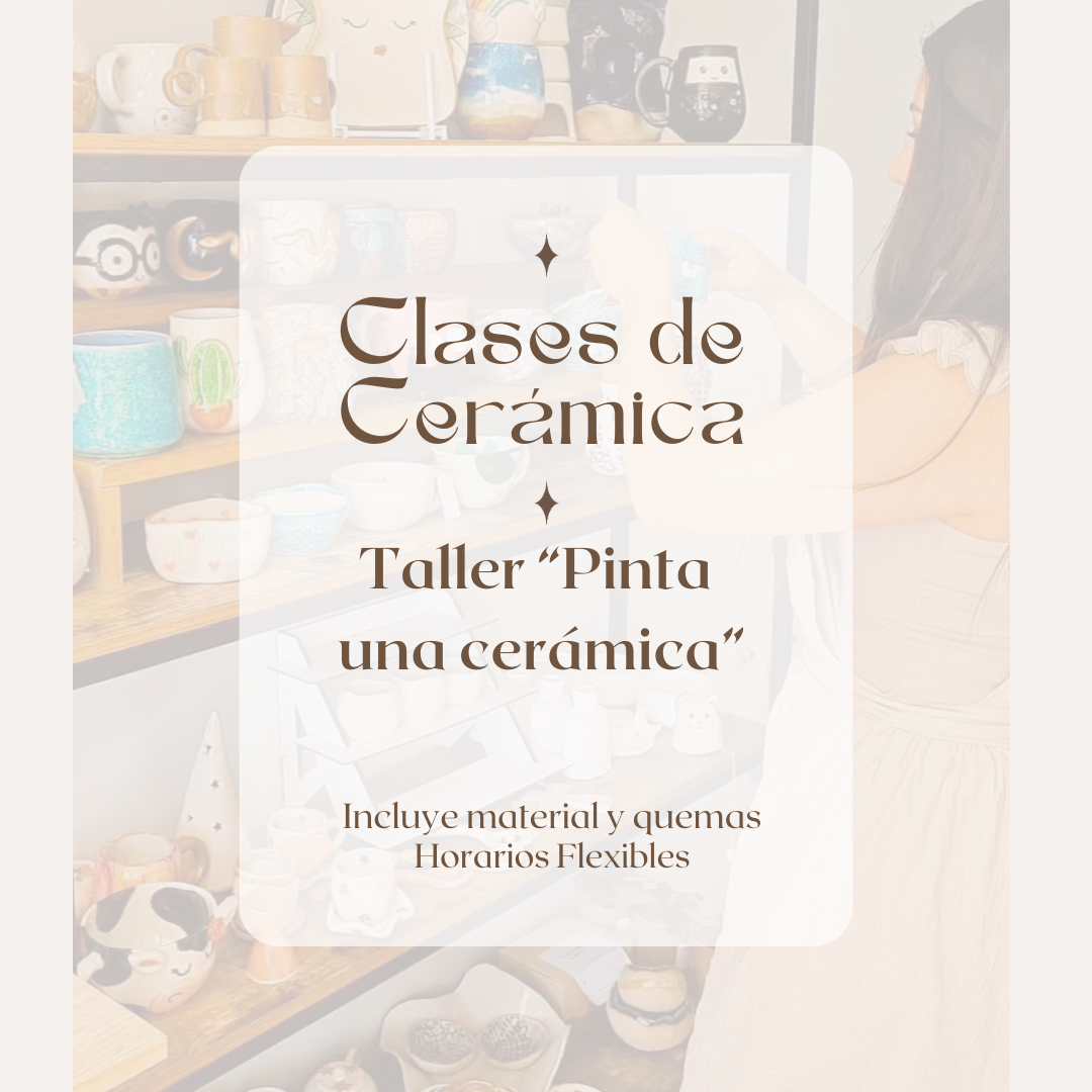 Taller “Pinta una cerámica"