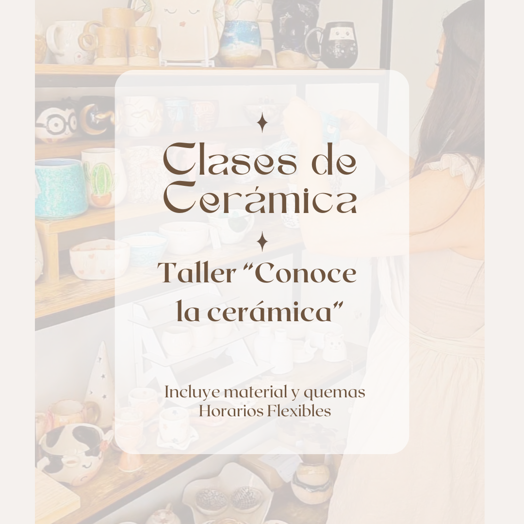 Taller “Conoce la cerámica”