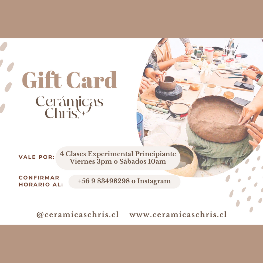 Clases Experimental Principiantes en Cerámica