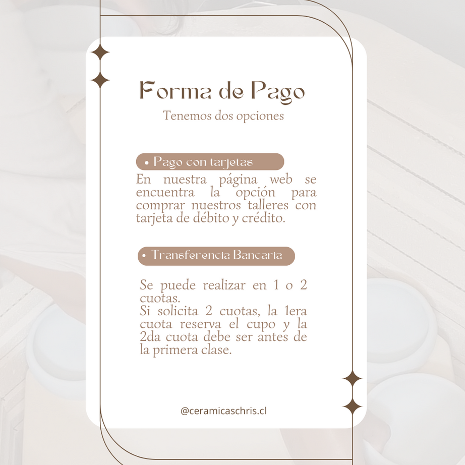 Taller “Pinta una cerámica"