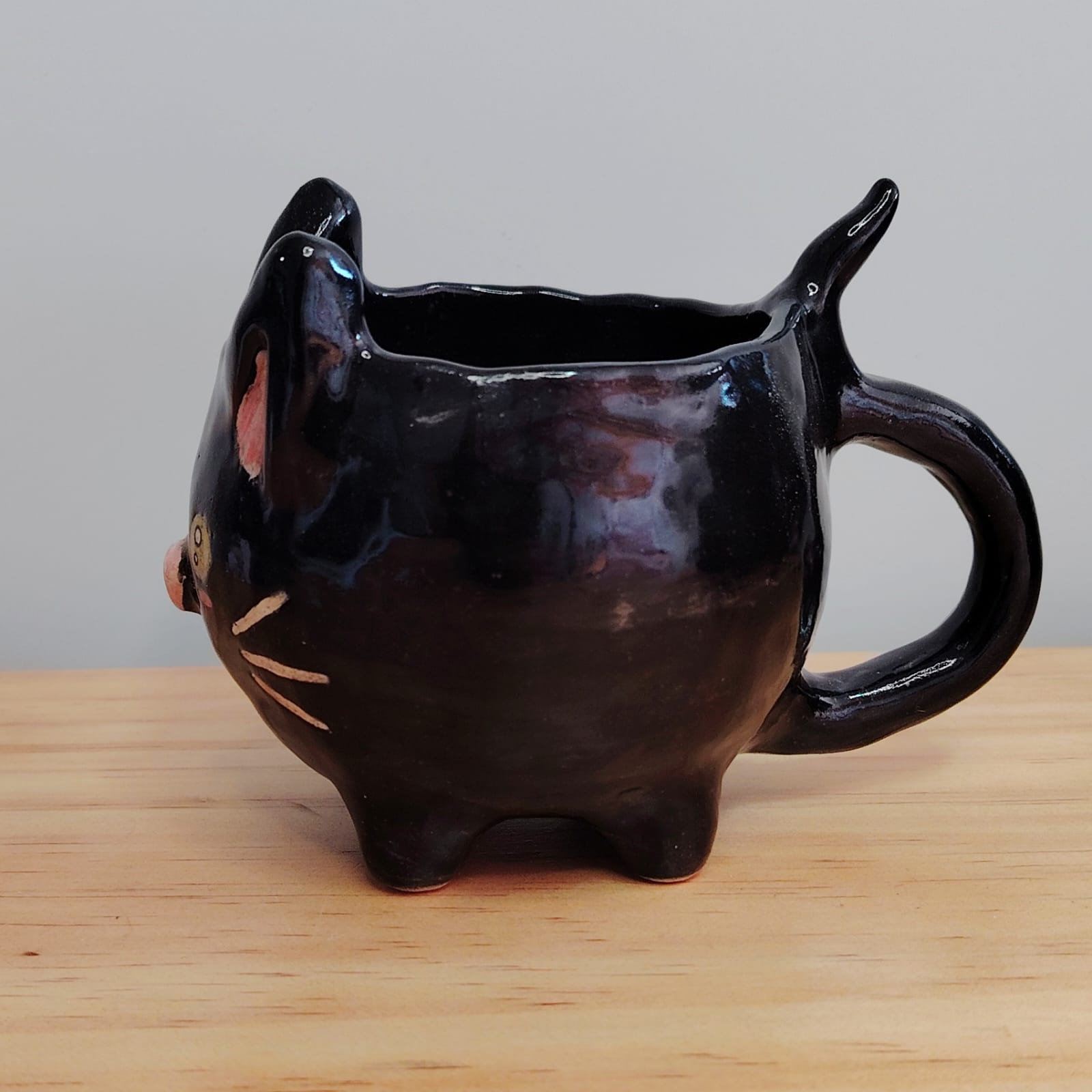 Taza Gatito Negro