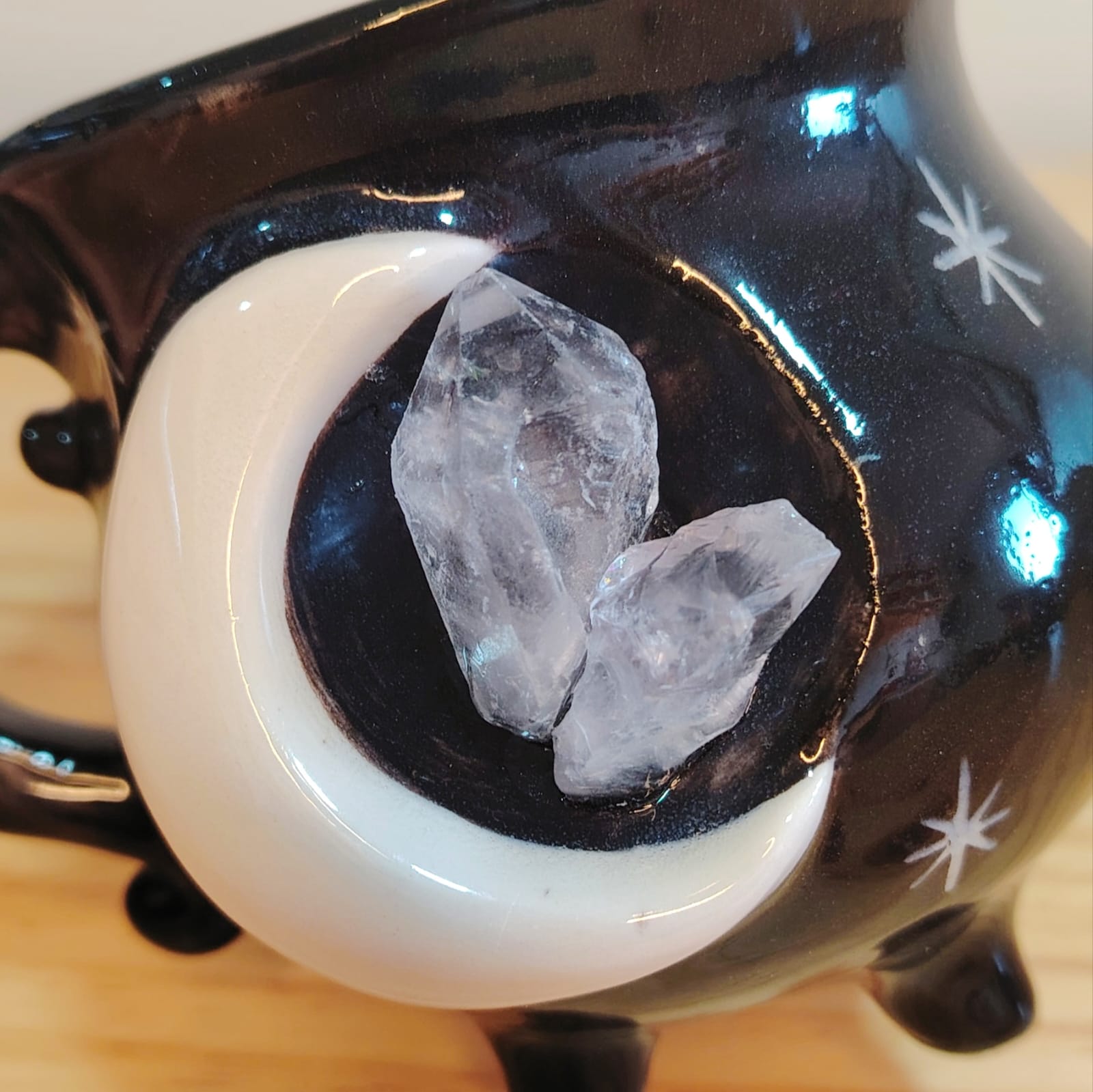 Caldero Bruja Luna Cuarzo