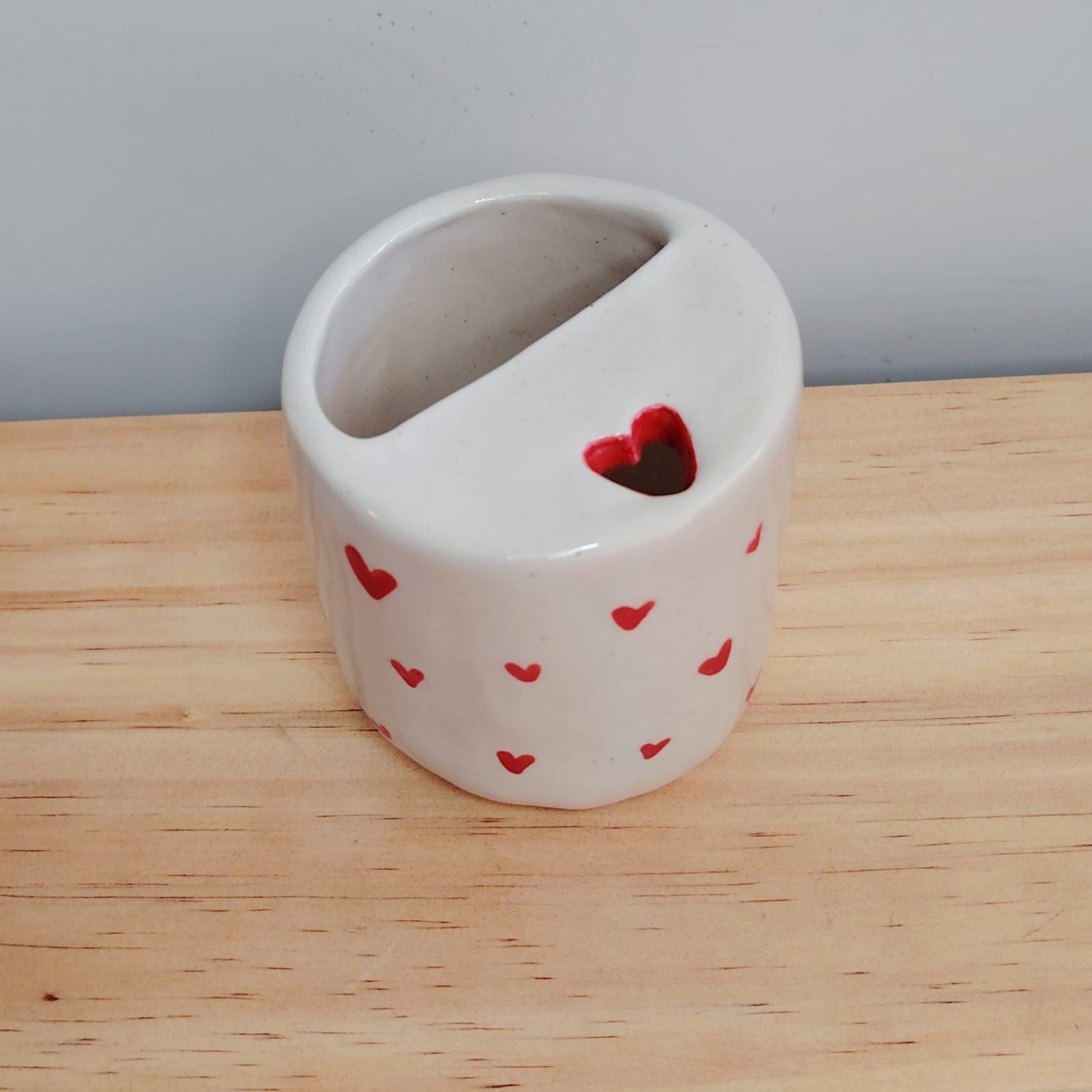 Vaso Corazones Bebidas Calientes