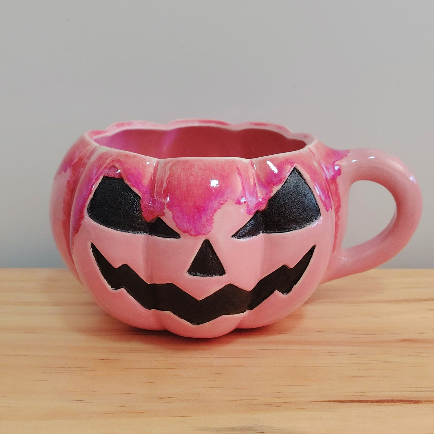 Taza Calabaza Rosa