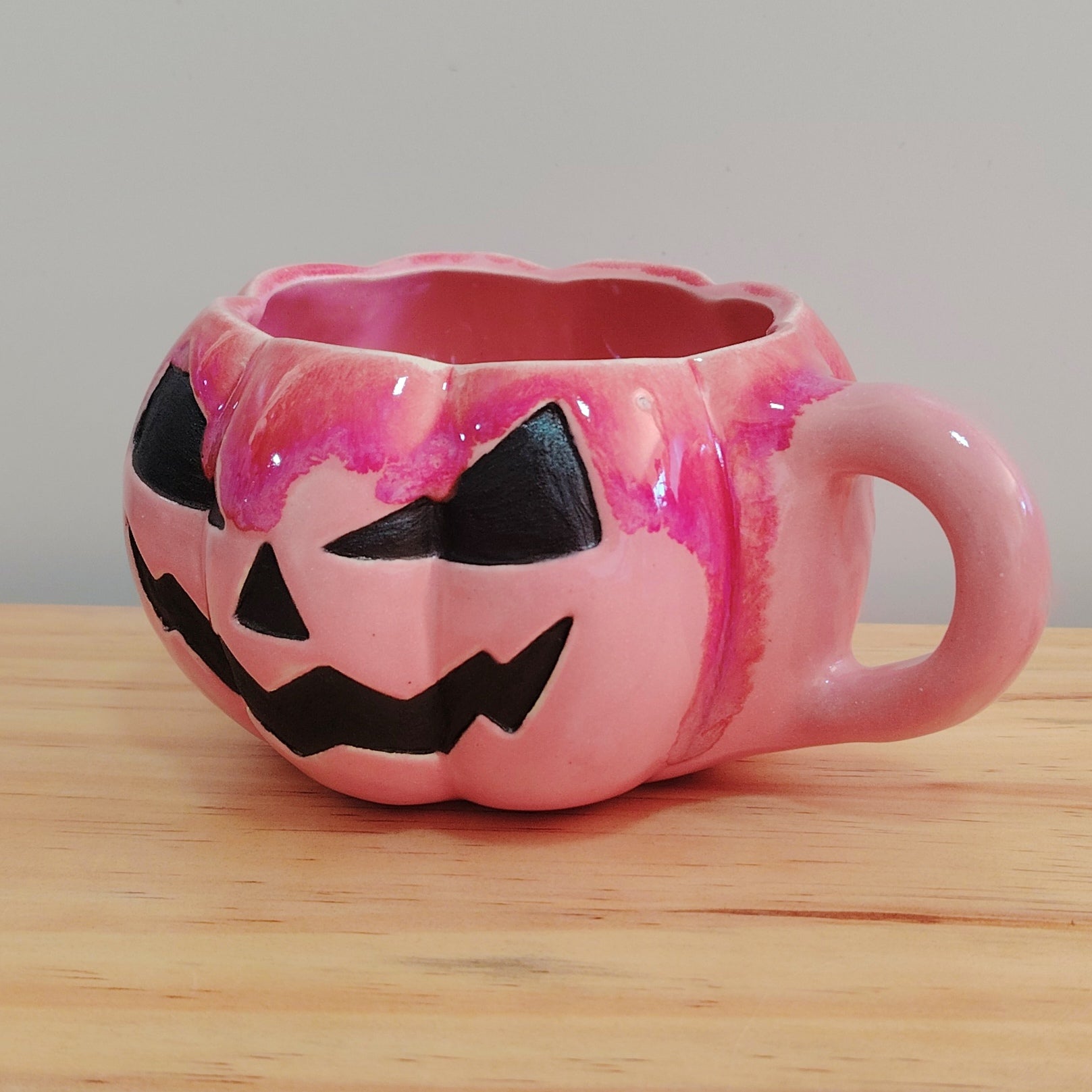 Taza Calabaza Rosa