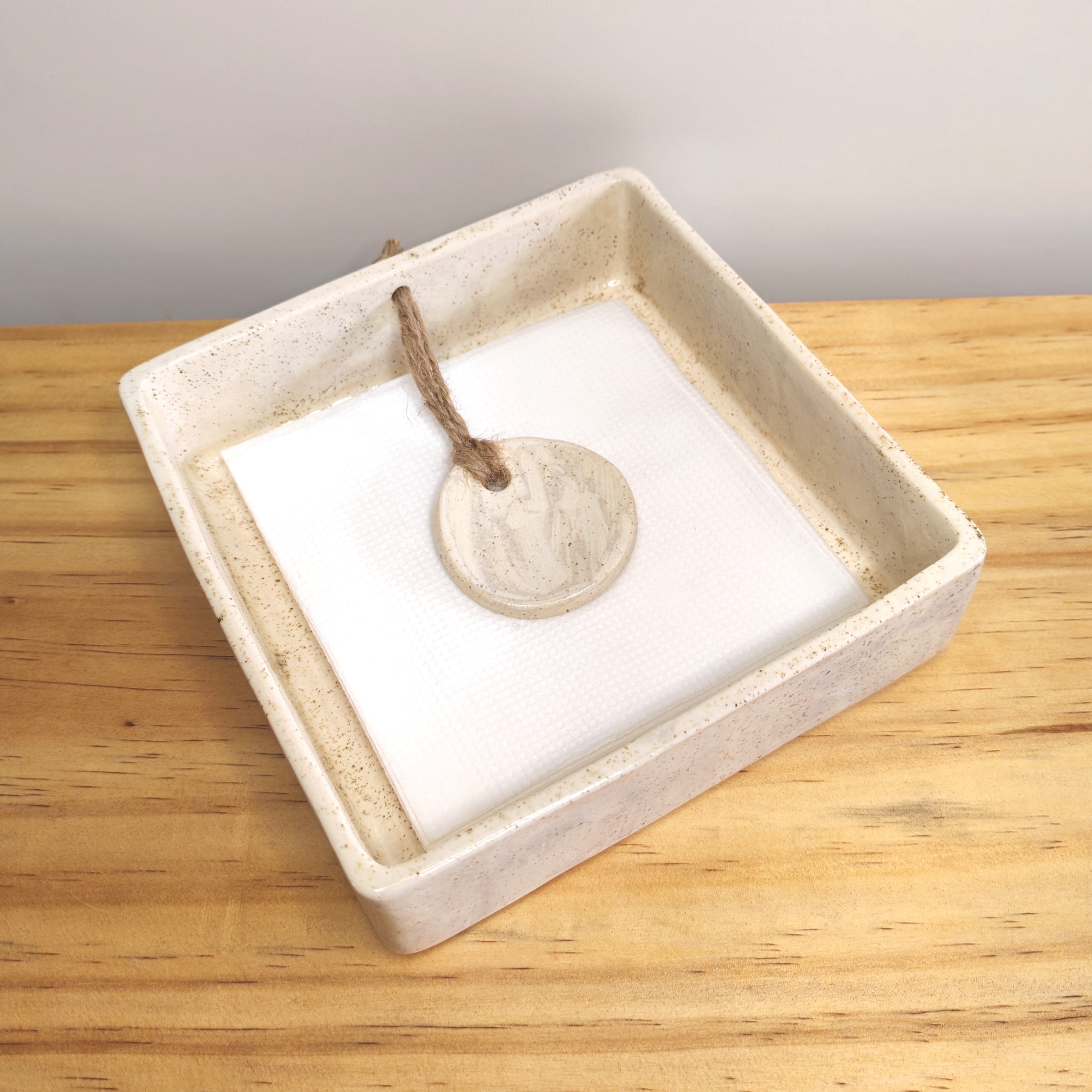 Servilletero Color Arena