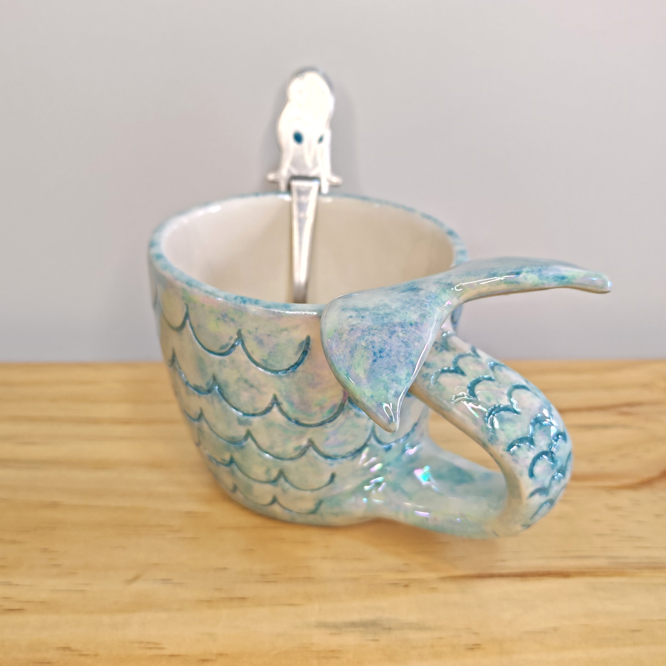 Taza Sirena con Nácar 350ml