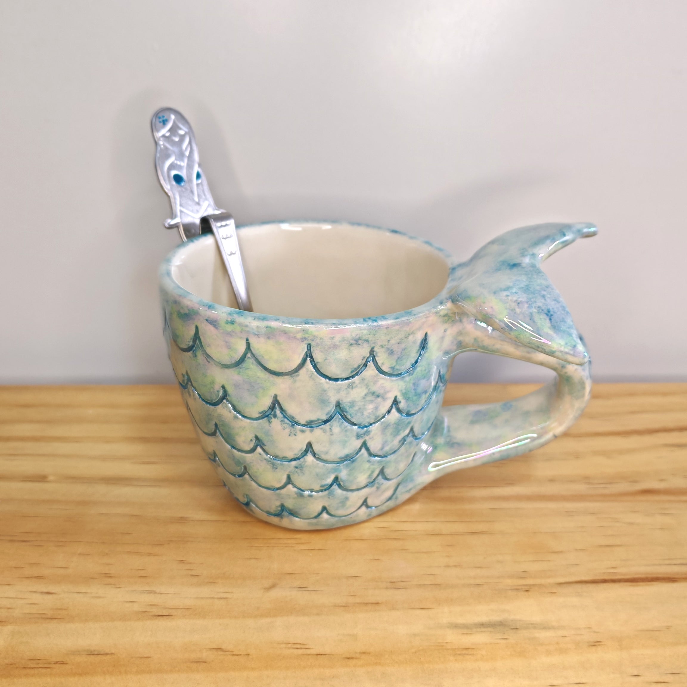 Taza Sirena con Nácar 350ml