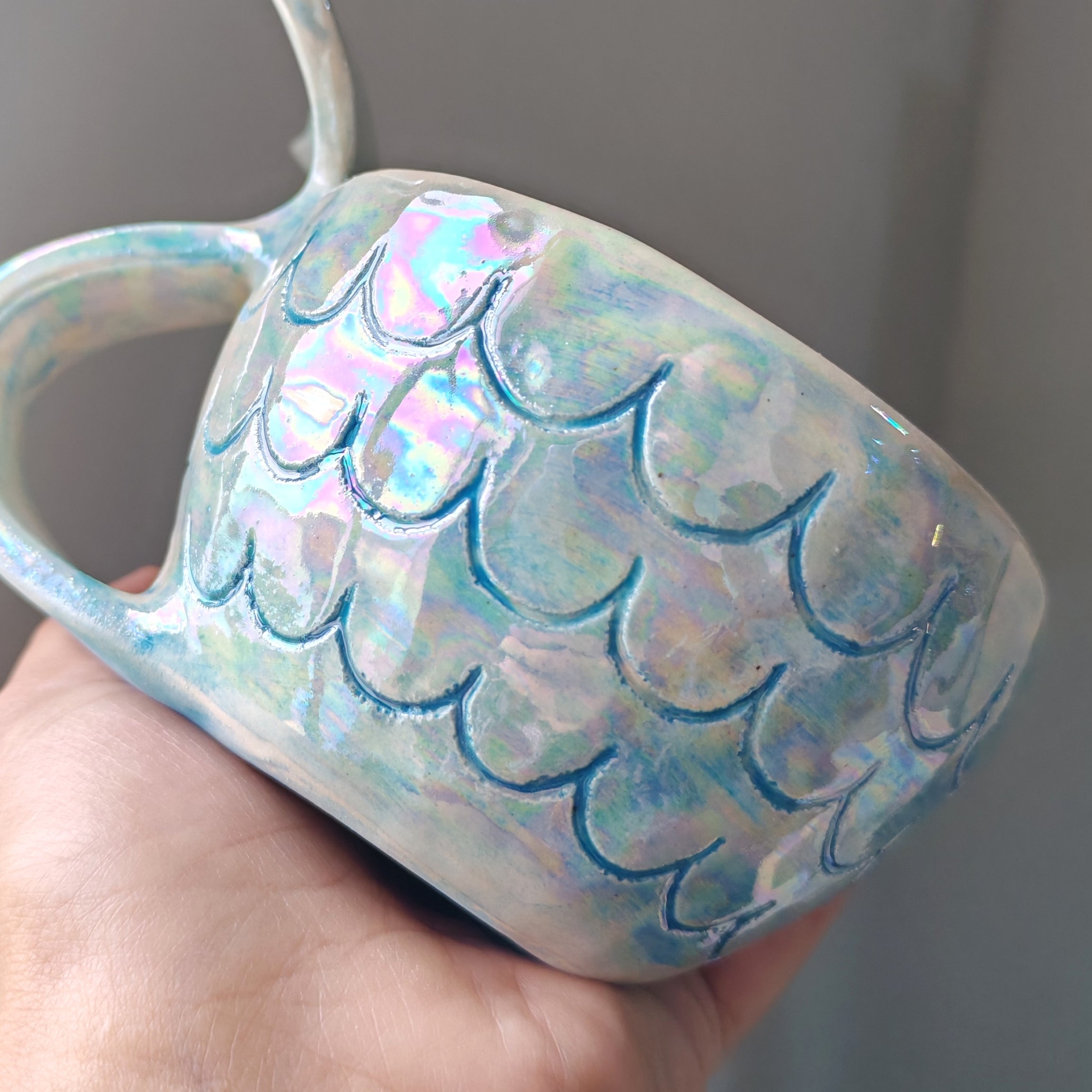 Taza Sirena con Nácar 200ml