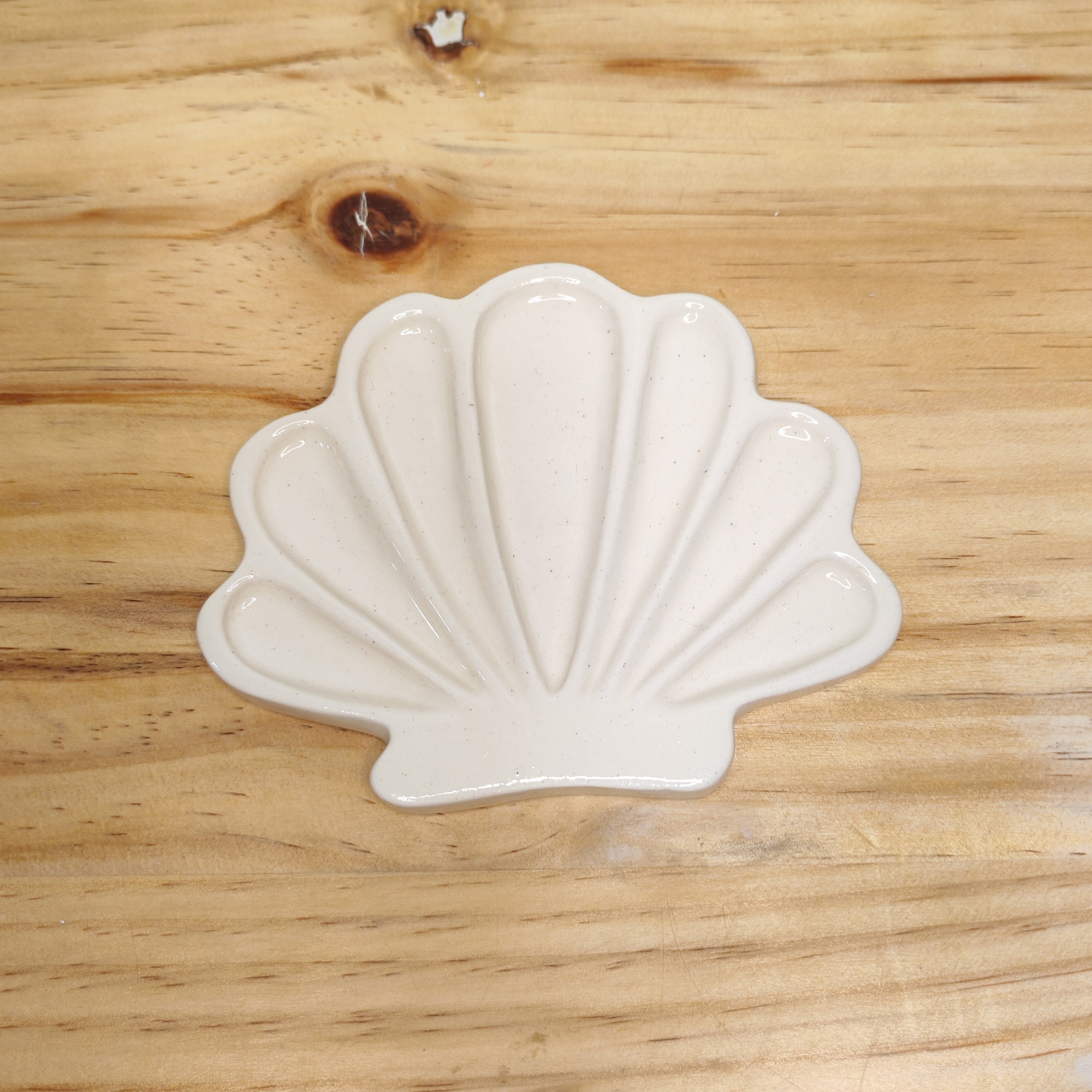 Paleta Mezcladora de Cerámica Conchita de Mar