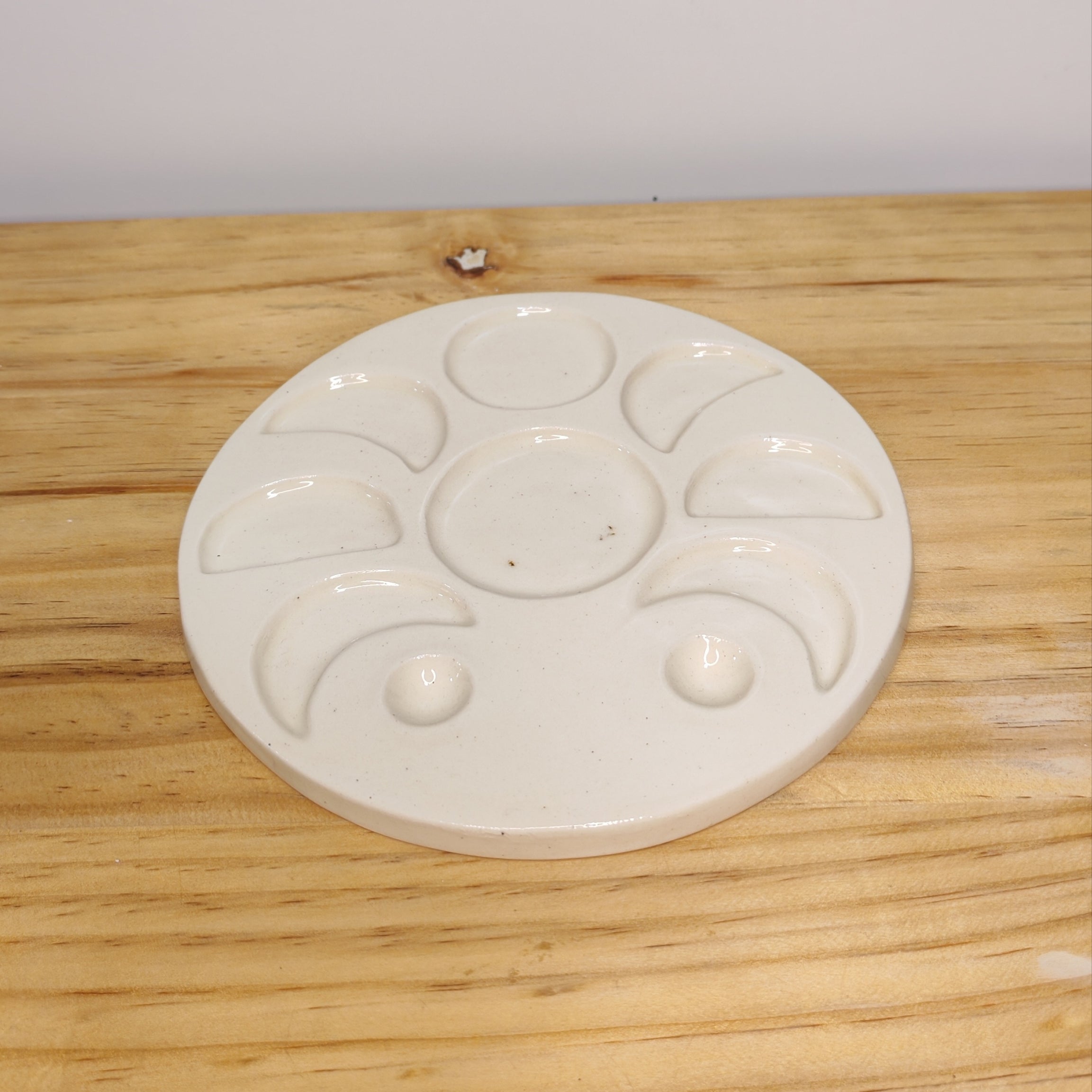 Paleta Mezcladora de Cerámica Luna