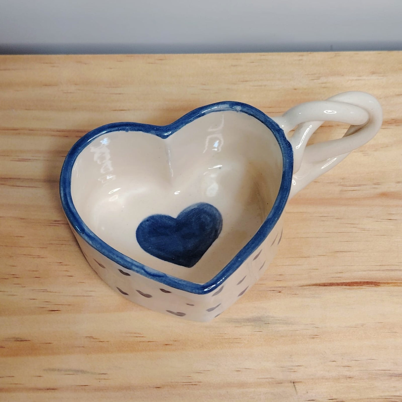 Taza Corazón Azul