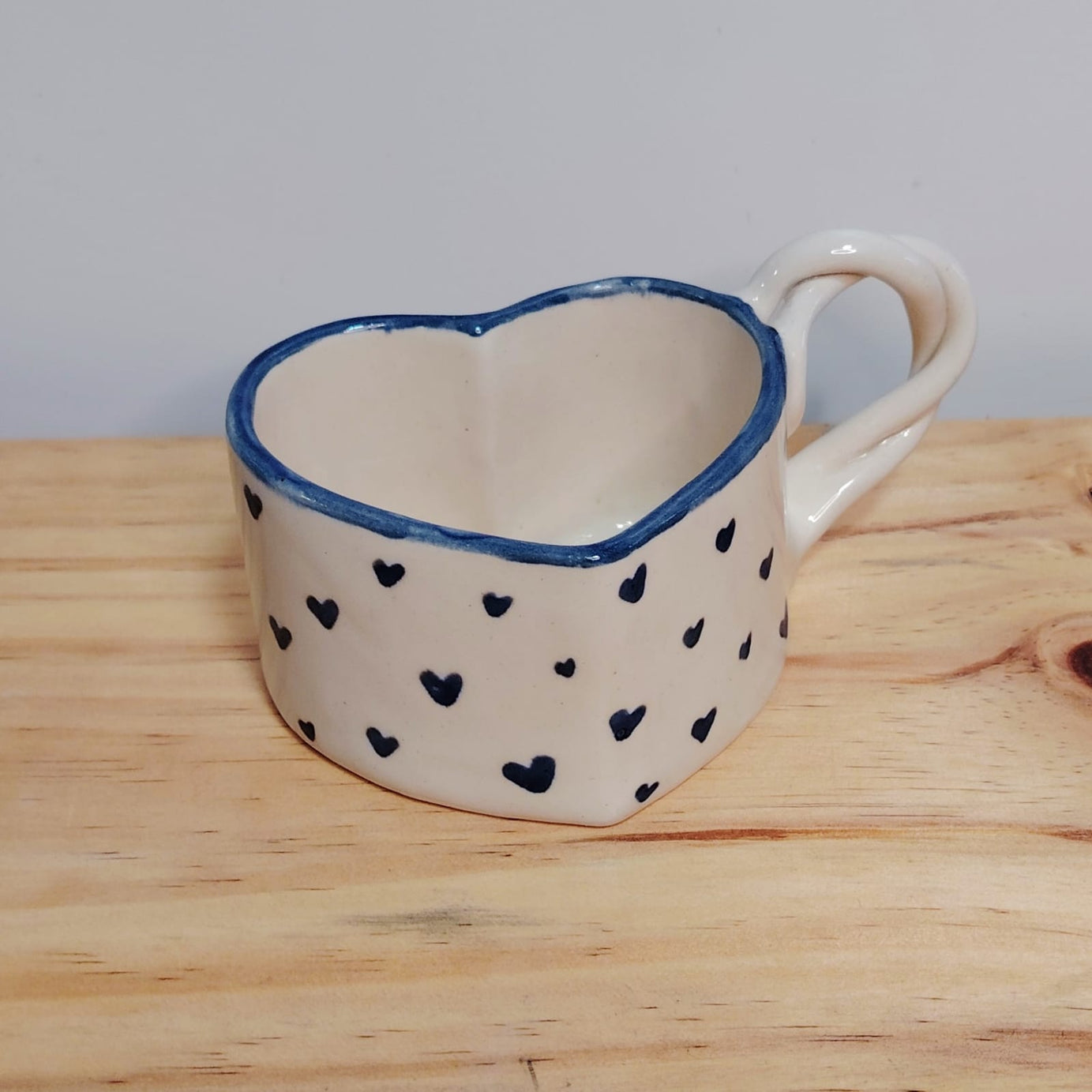 Taza Corazón Azul