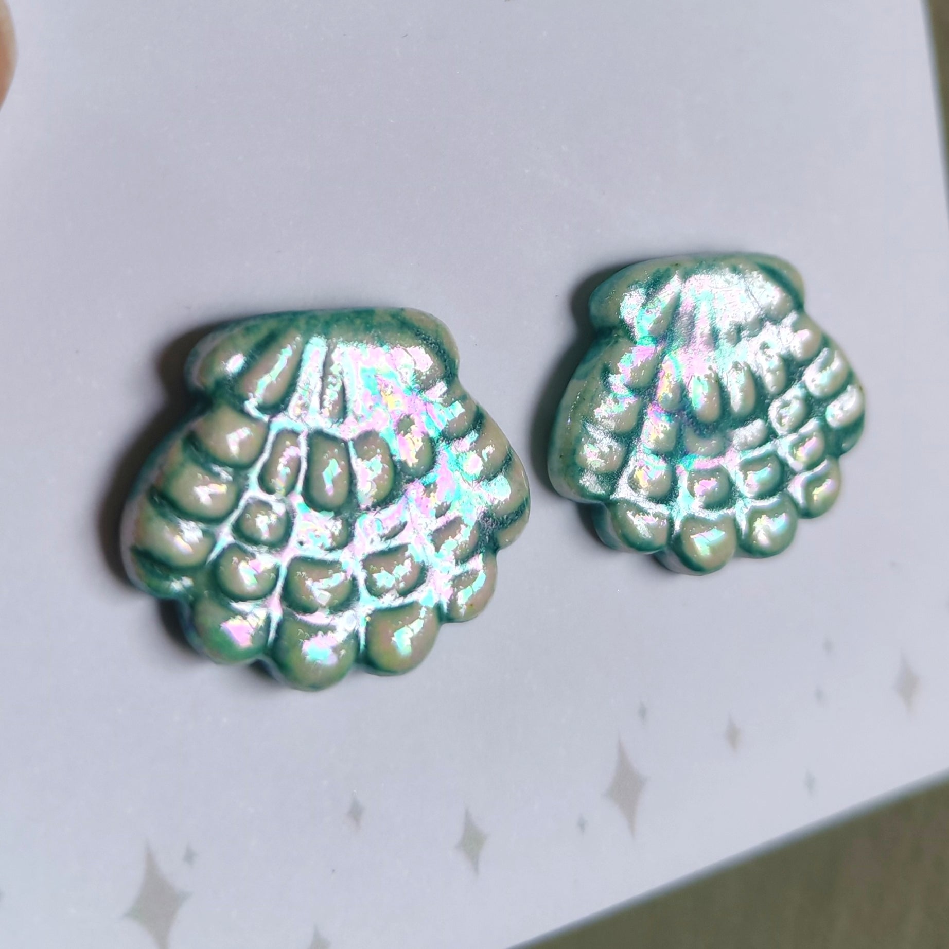 Aros Conchita Mar Calipso y brillo Nácar