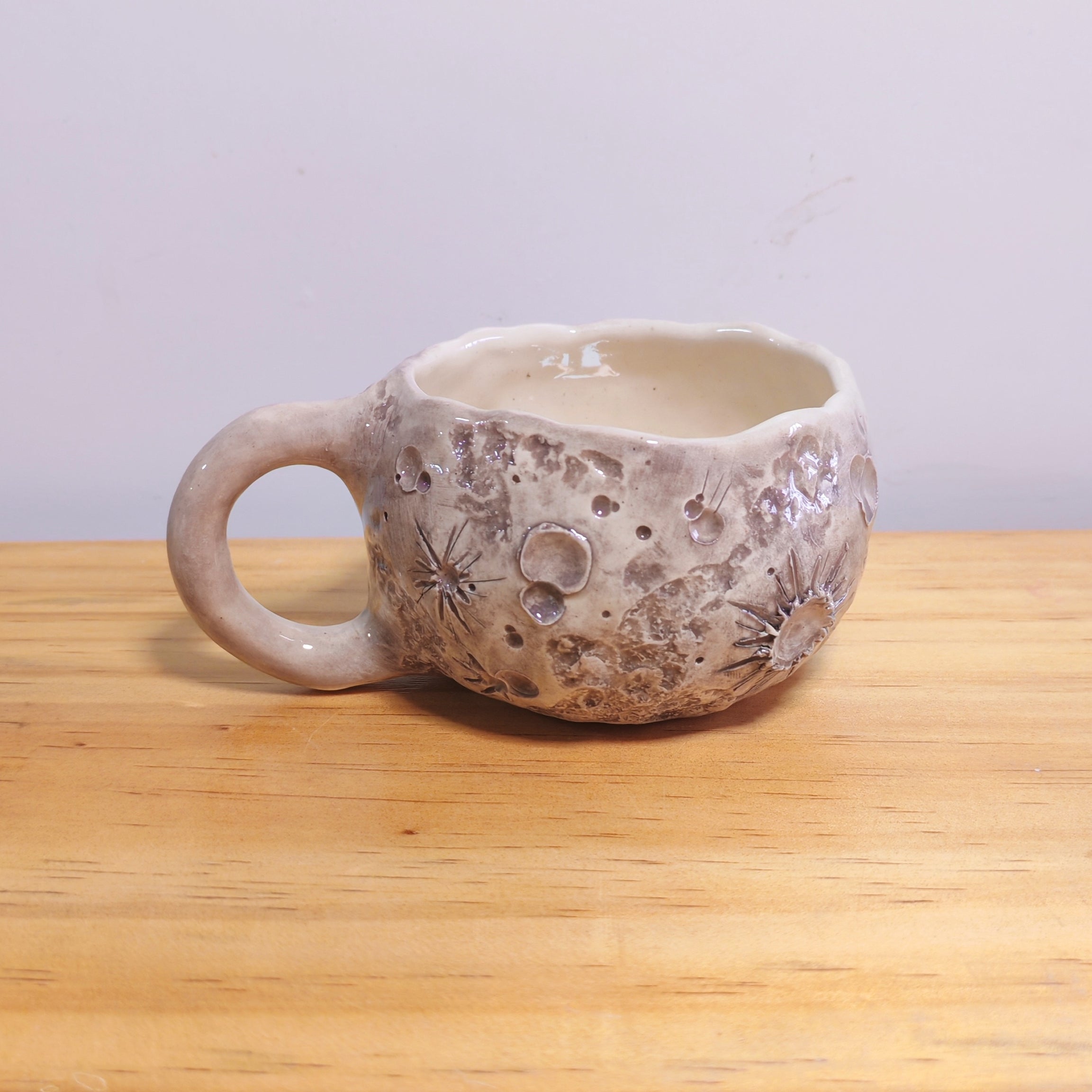 Taza Luna Gris